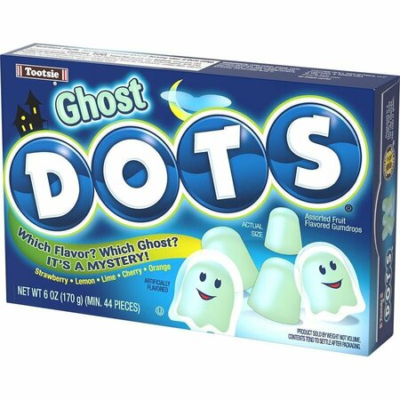 TOOTSIE GUMDROPS GHOST DOTS 6OZ 87009